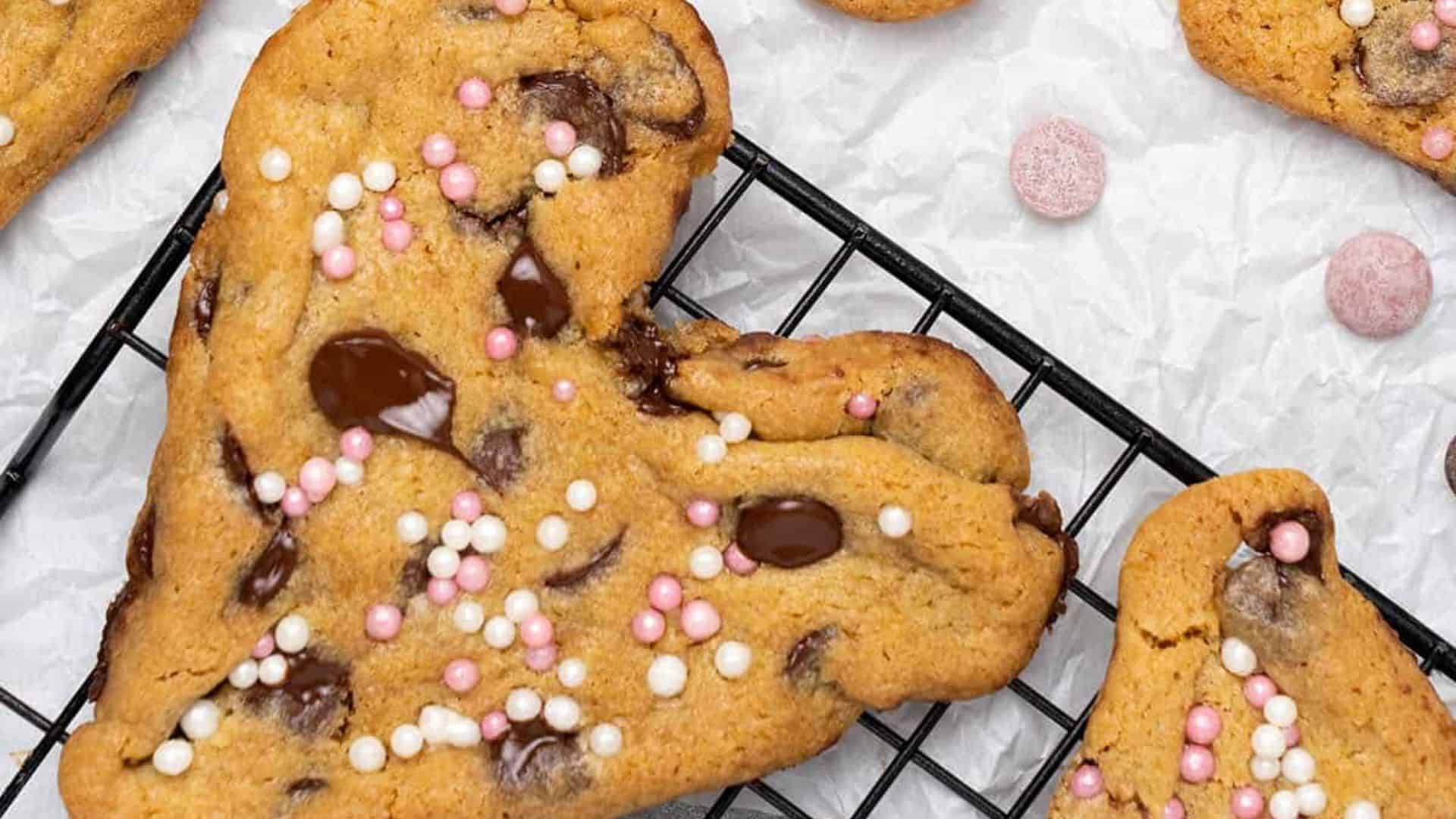 Heart Shaped Cookies.