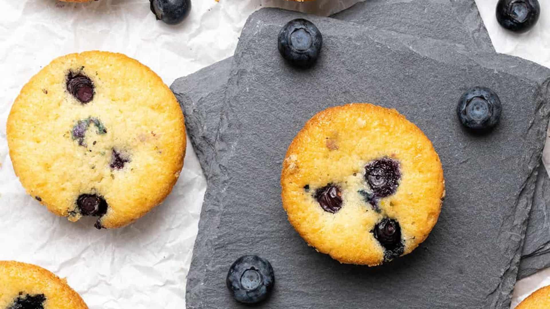 Mini Blueberry Muffins