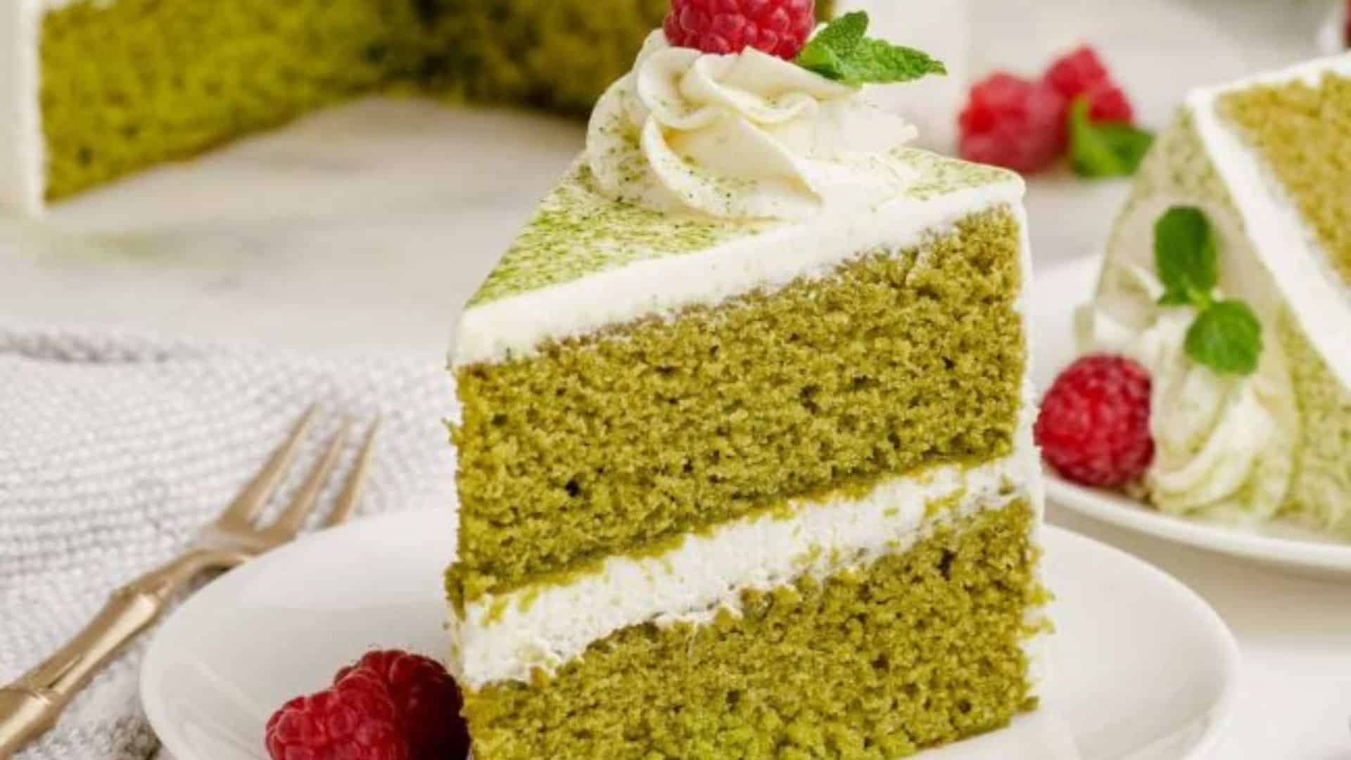 Matcha Cake.
