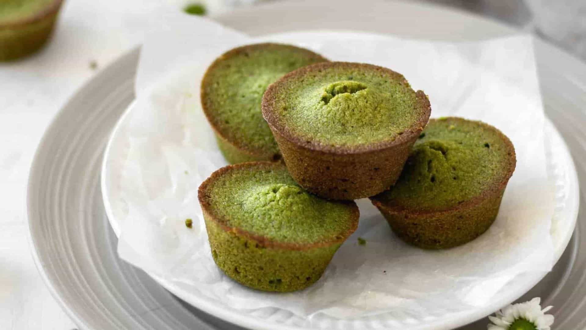 Matcha Financiers.