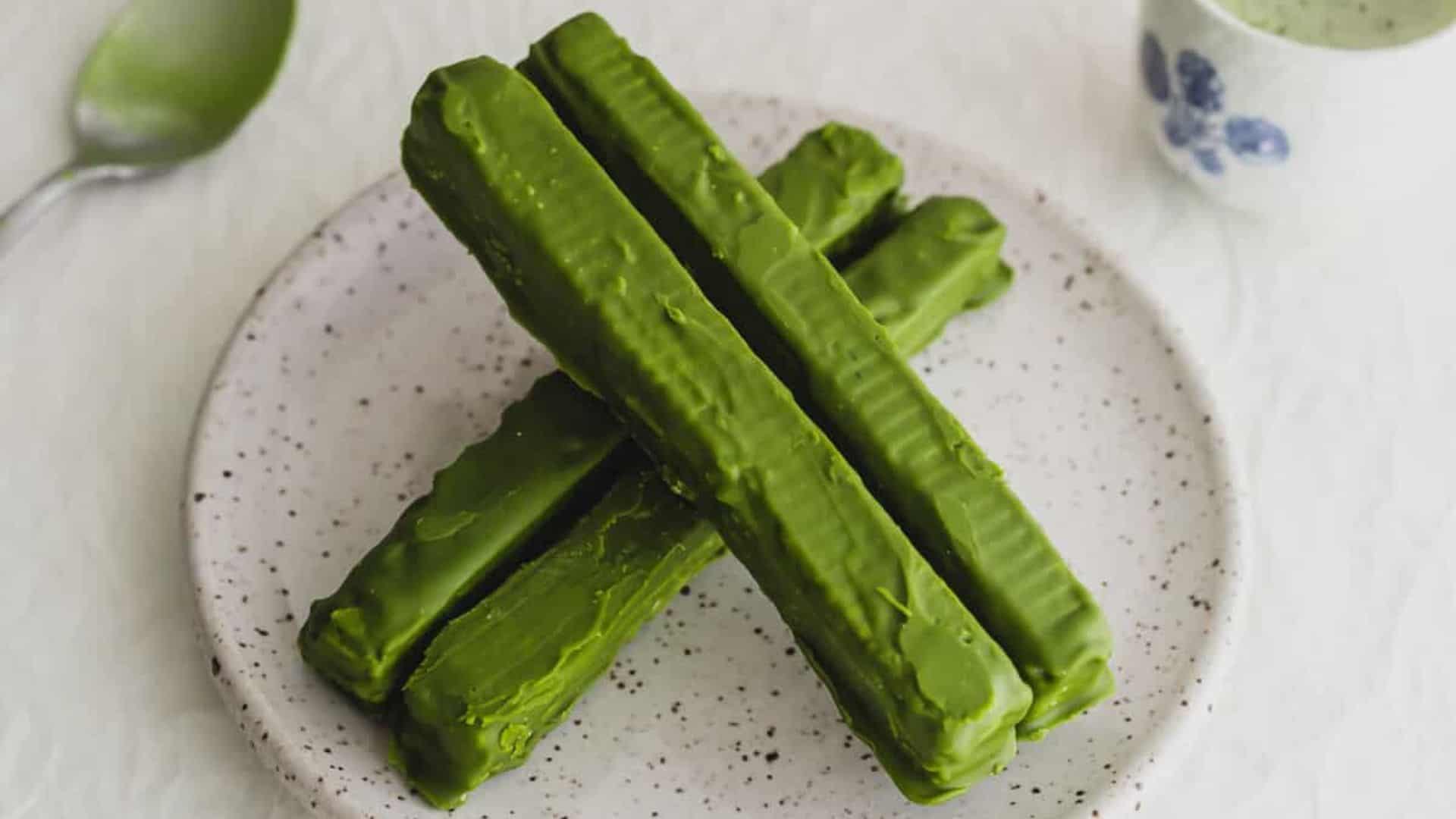 Matcha Kit Kat Bars.