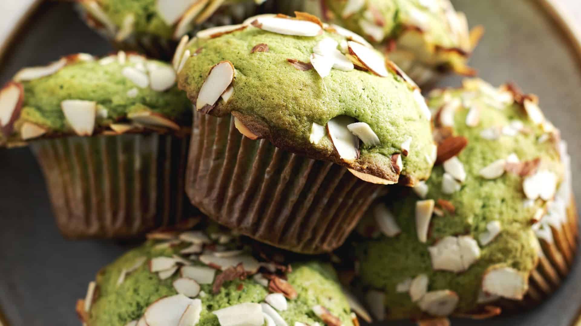 Matcha Muffins.