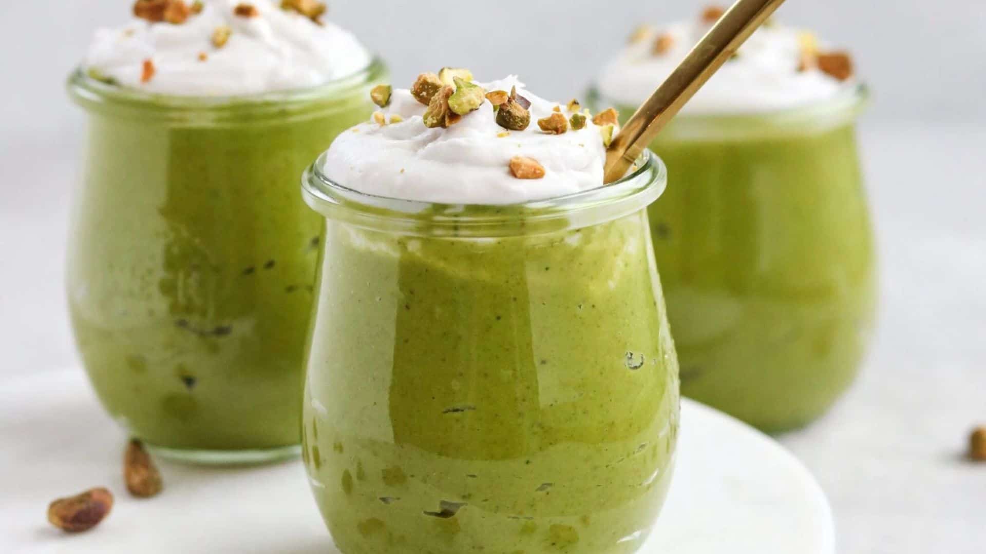 Paleo Pistachio Pudding.