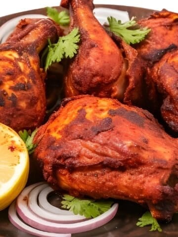 spicy indian tandoori chicken