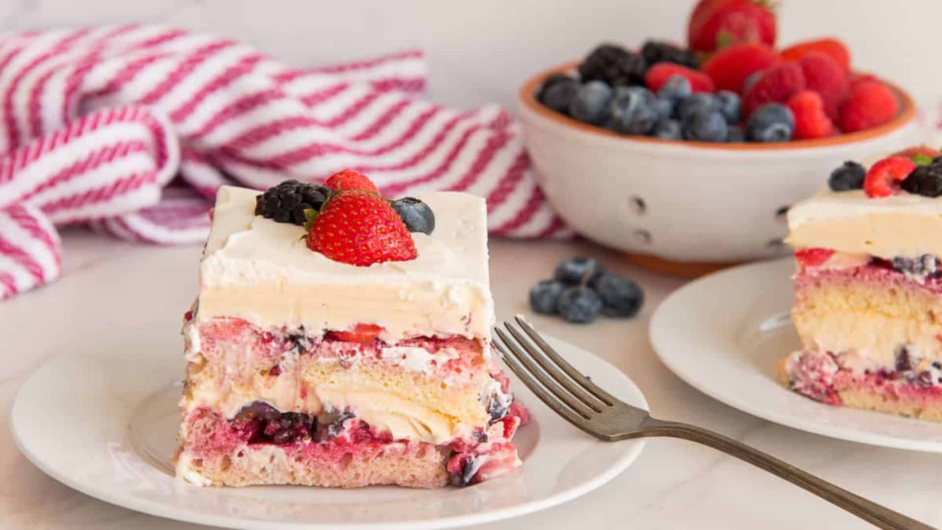 Berry Tiramisu.