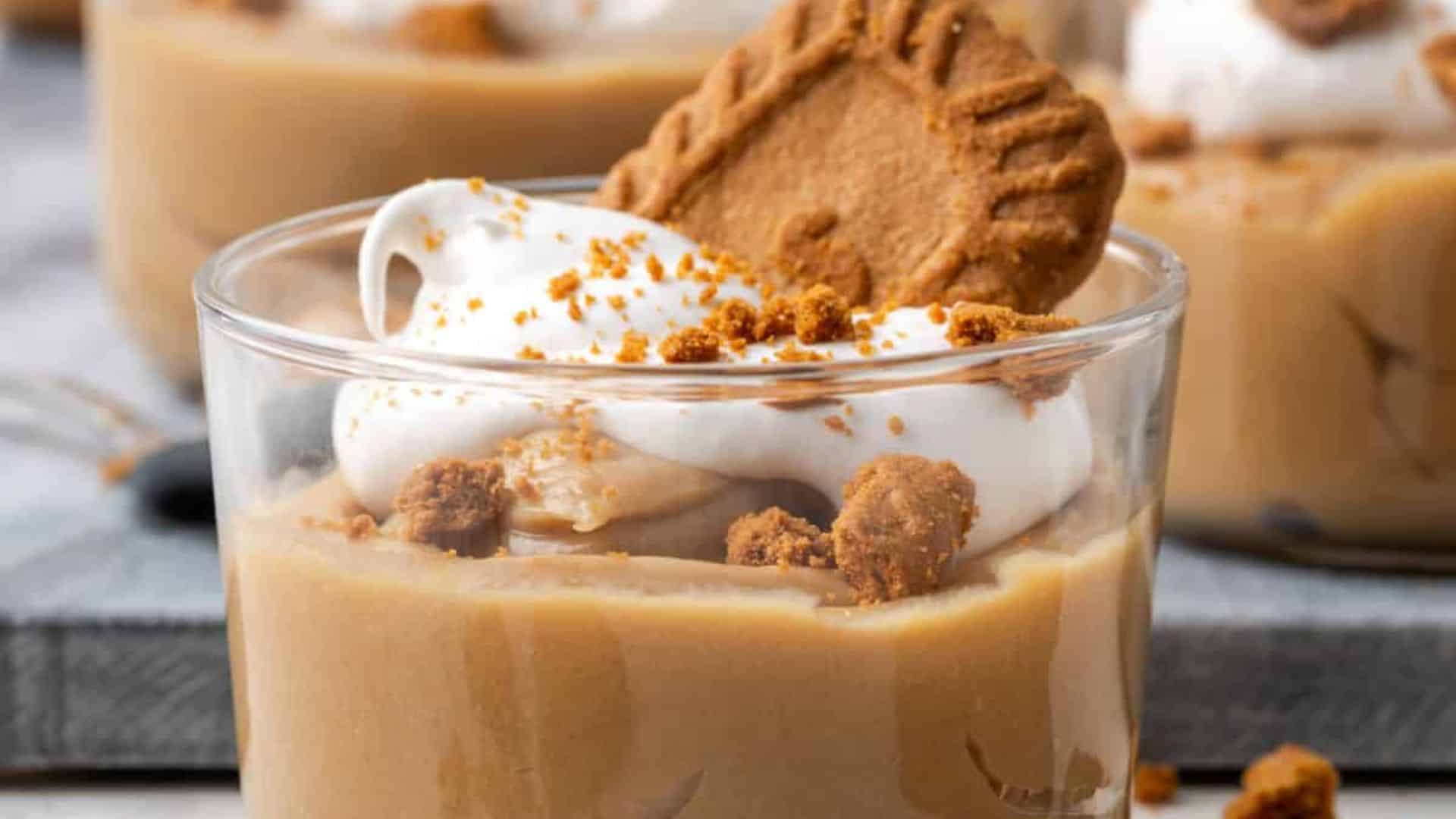 Biscoff Pudding.
