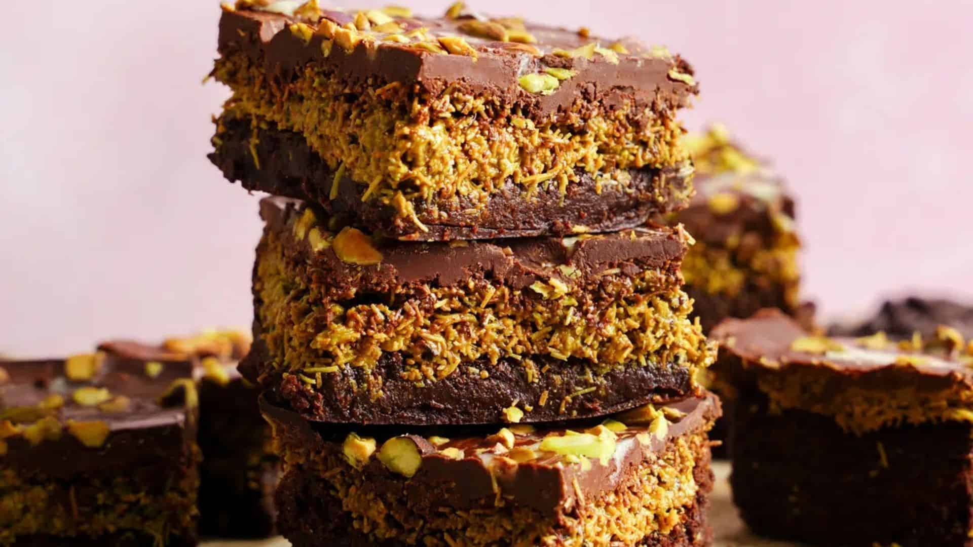 Dubai Chocolate Brownies.