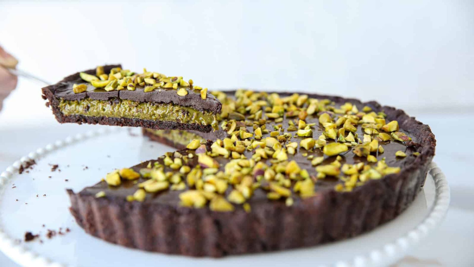 Dubai Chocolate Tart.