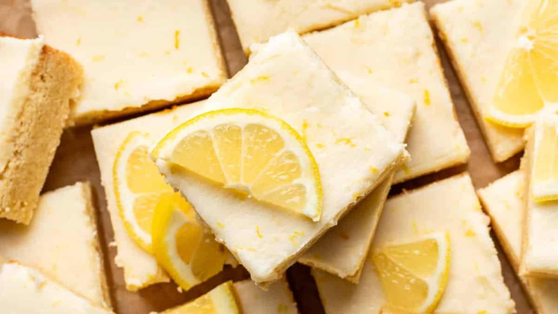 Lemon Cookie Bars.