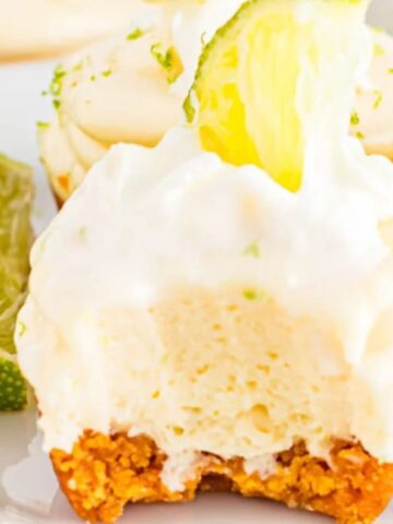 Mini Key Lime Pie Bites.