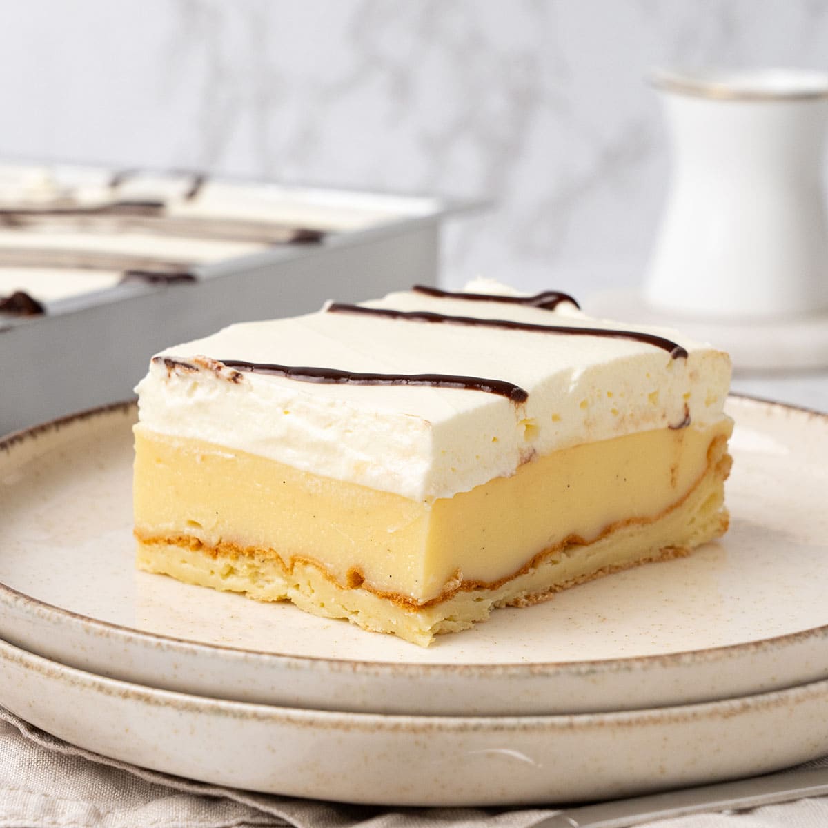Cream Puff Cake.