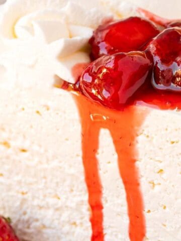 No Bake Cheesecake with Cool Whip.