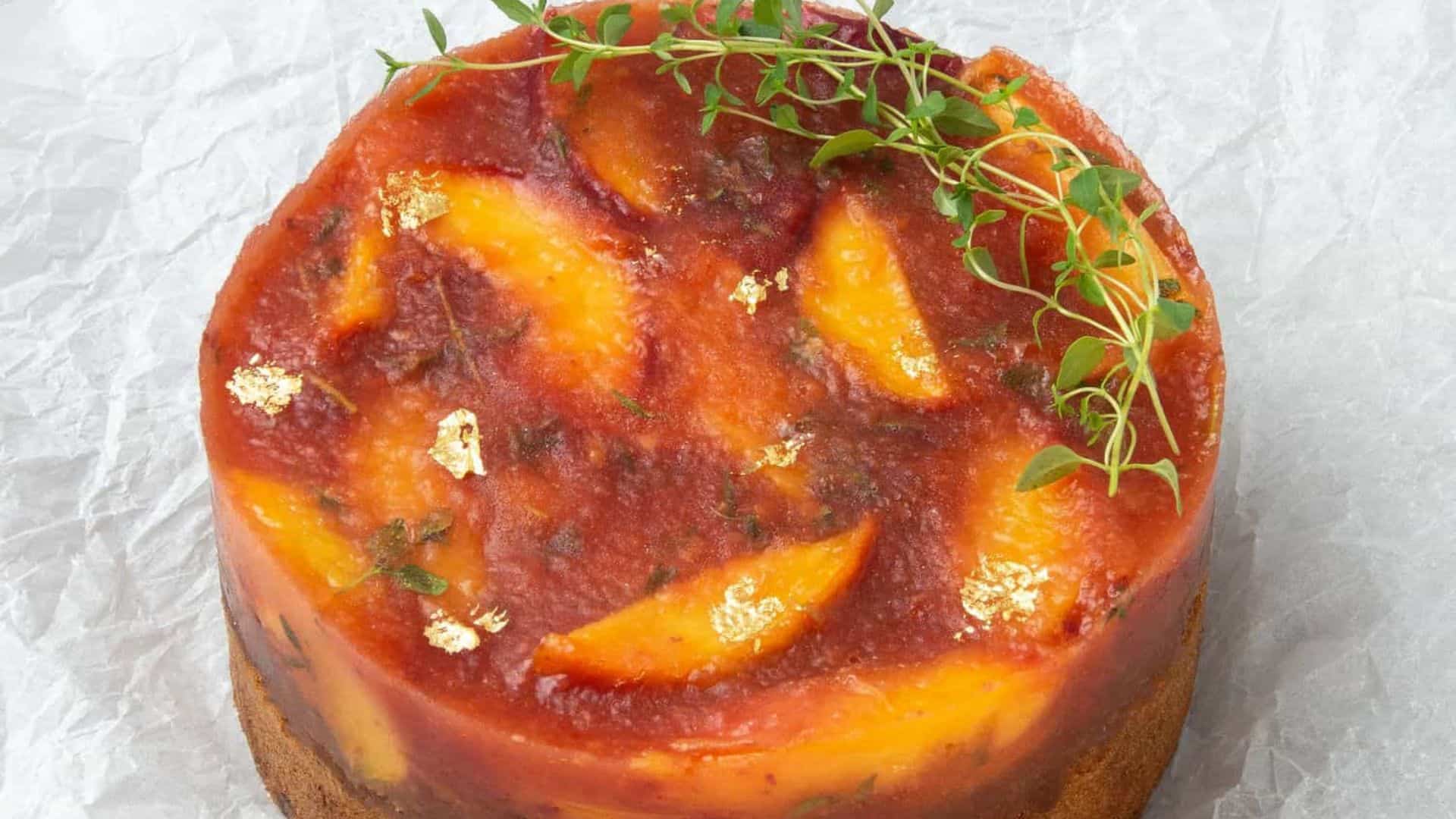 Peach Cake.