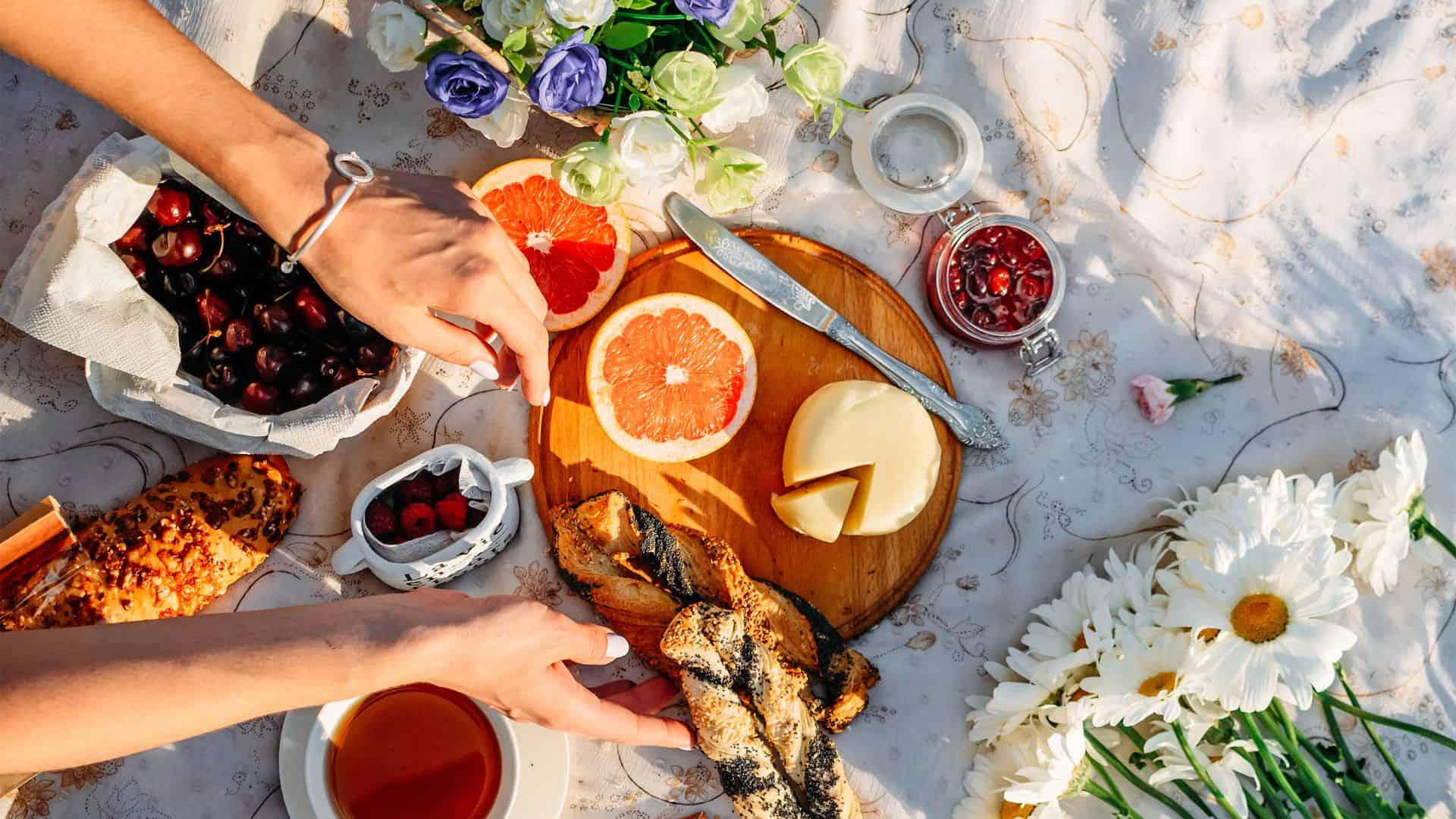 Picnic food.