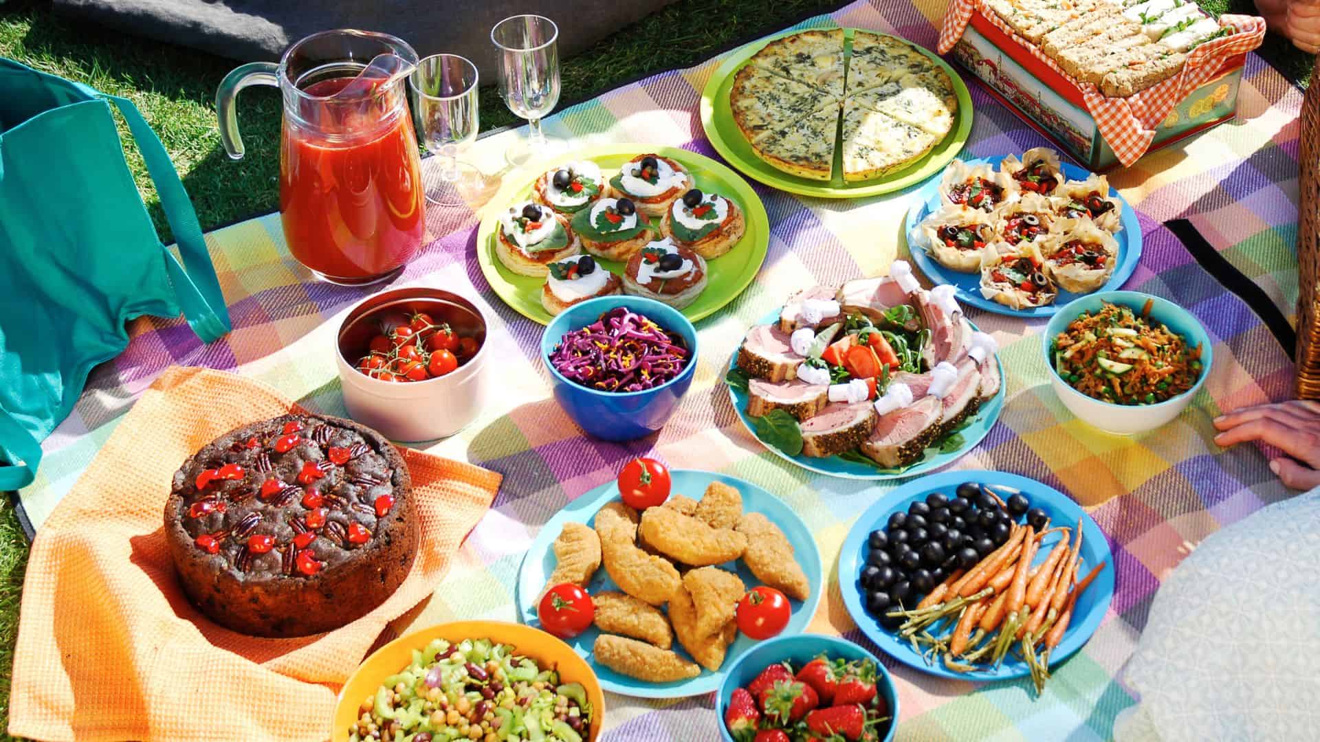 Picnic food.