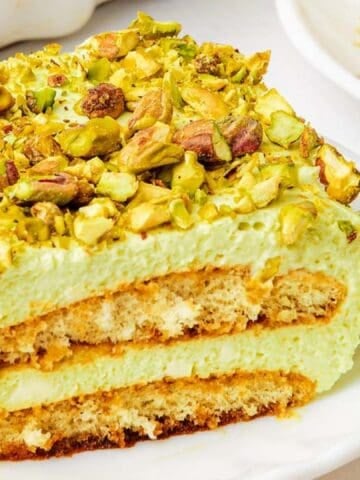 Pistachio Tiramisu.