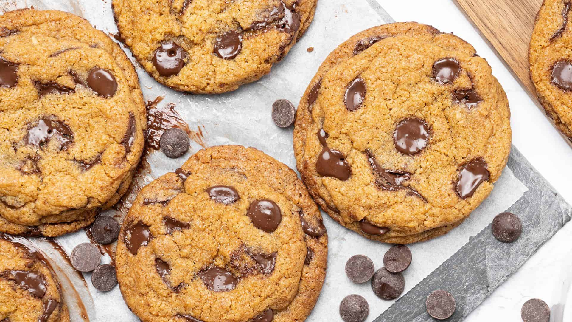 brown butter chocolate chip cookies.