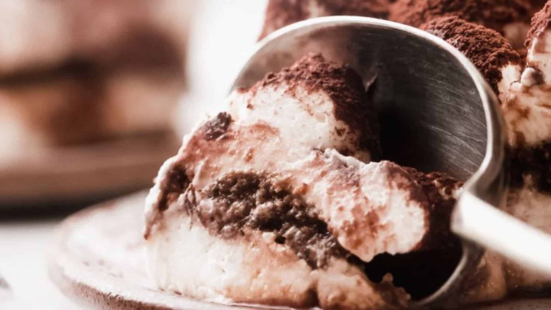 Eggless Tiramisu.