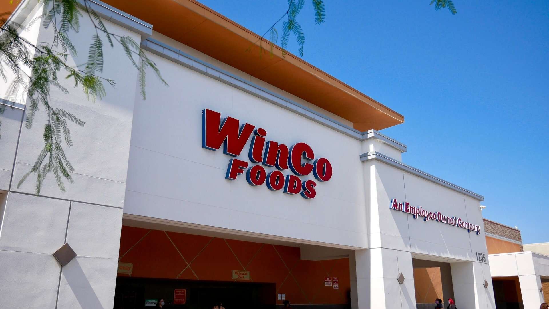 WinCo grocery store storefront