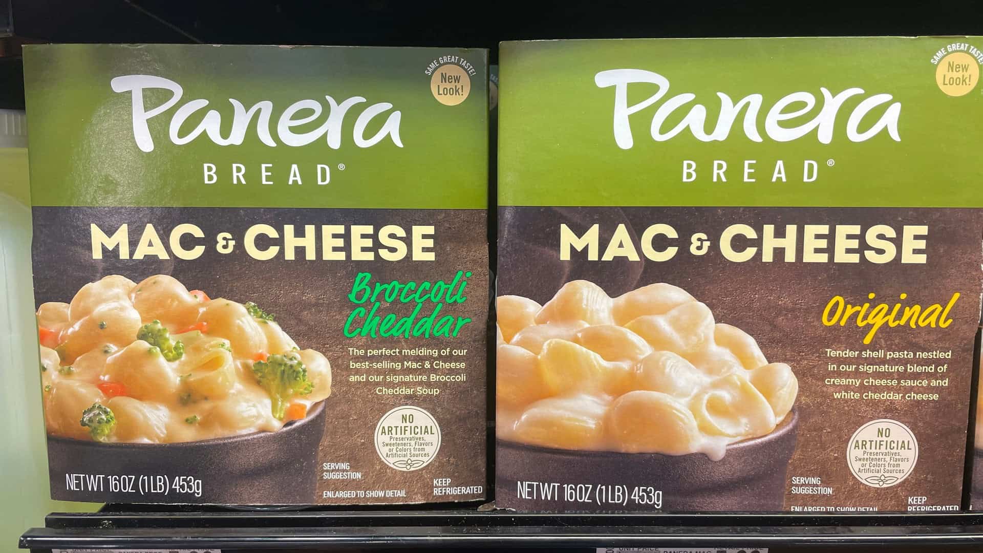 panera Mac and Cheese in the grocery store