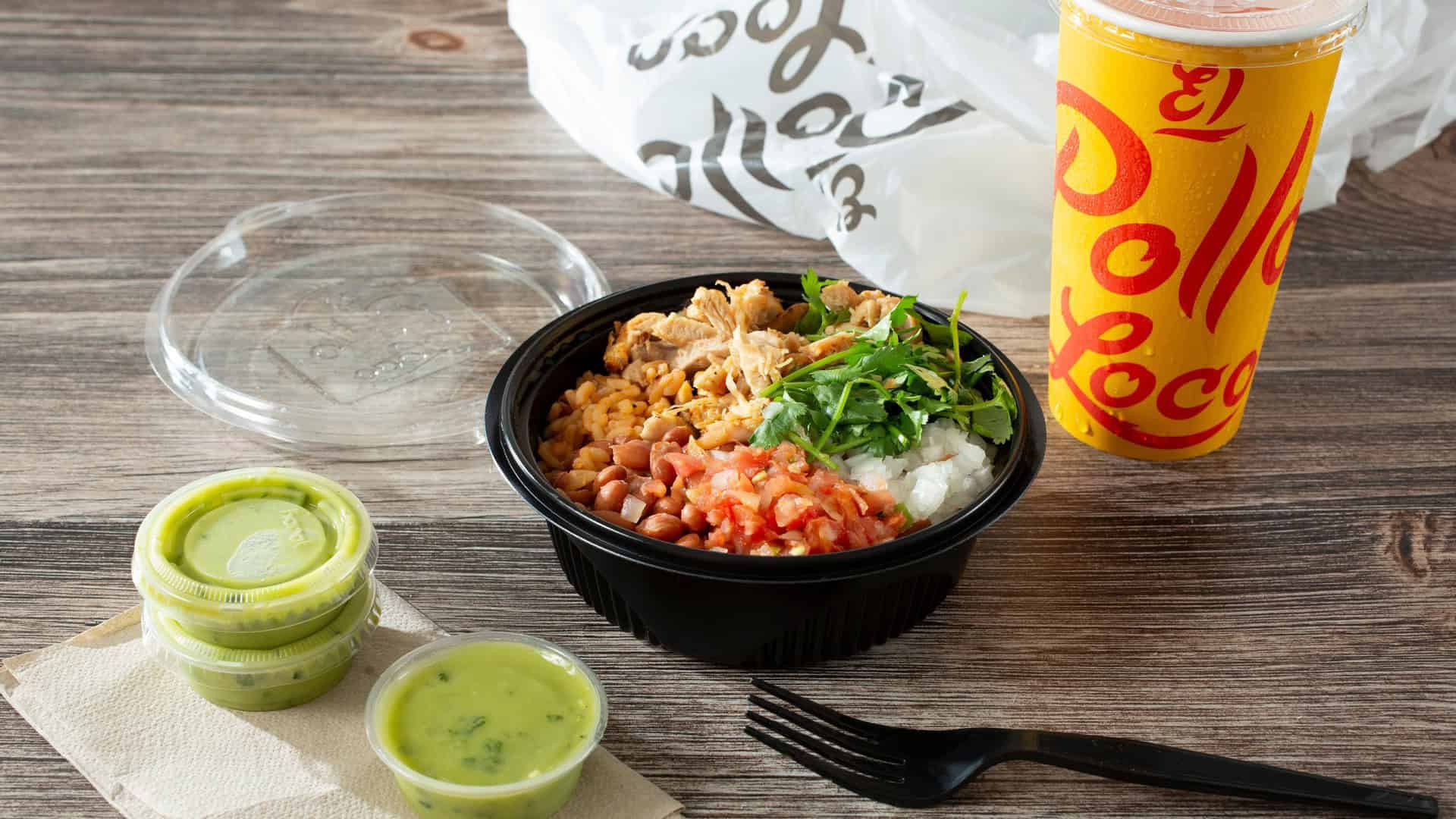 El pollo loco black bean power bowl