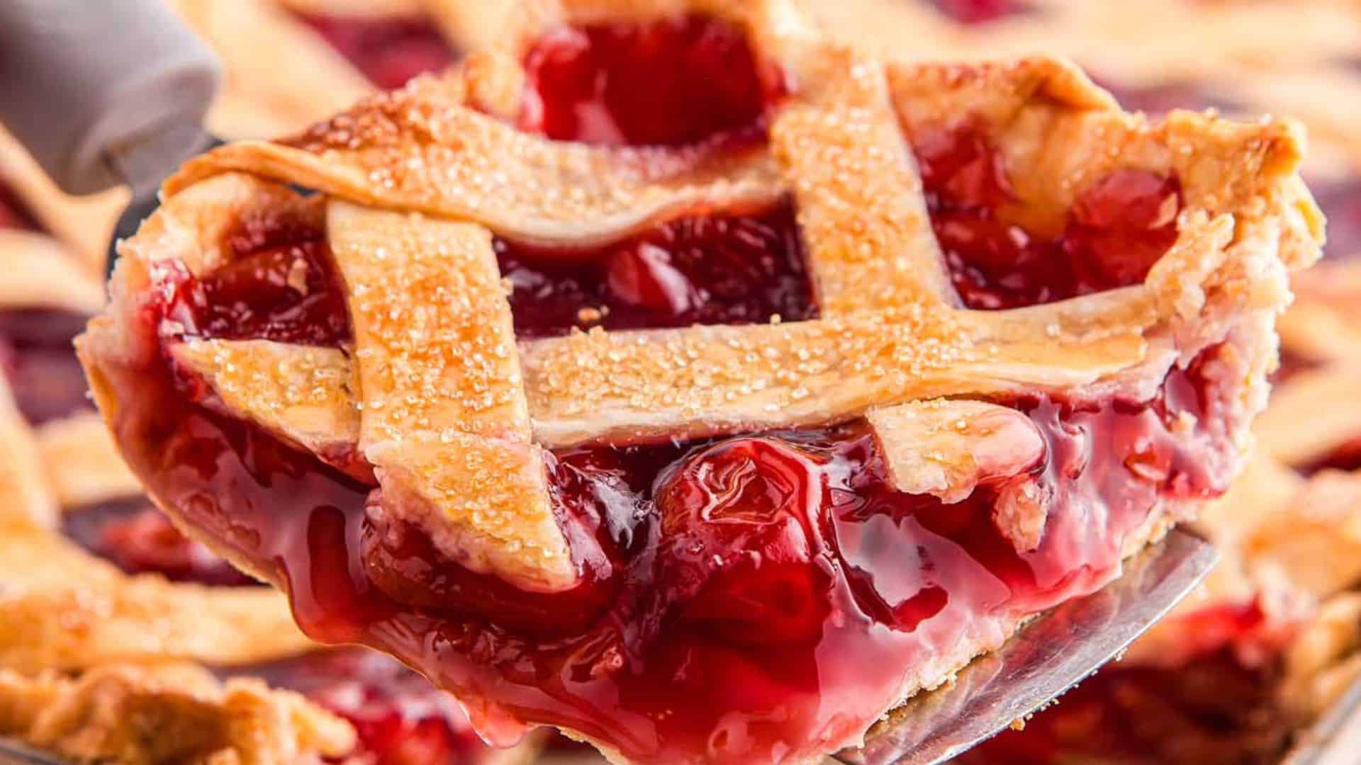 Cherry Slab Pie.