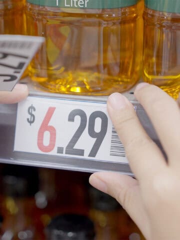 Price label