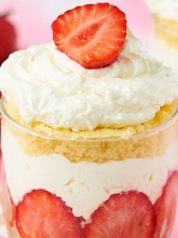 Strawberry Cream Trifle