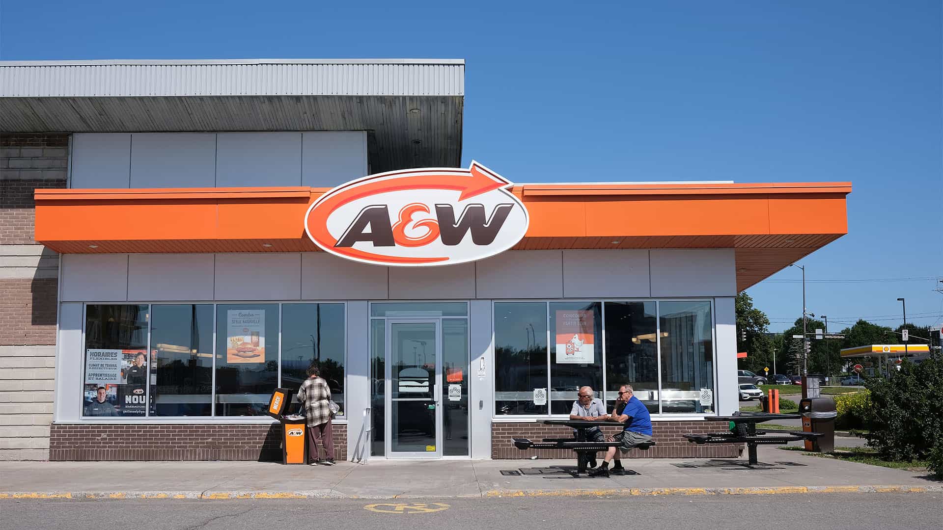 A & W restaurant