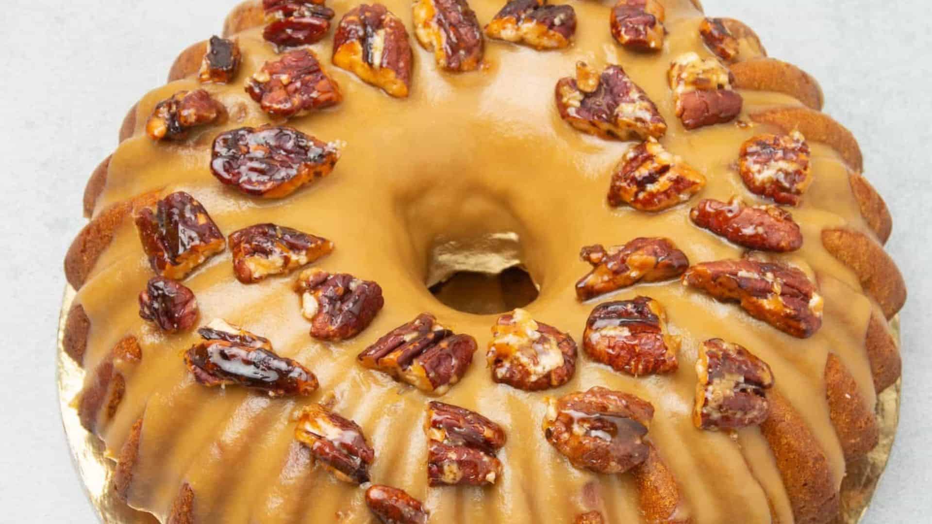 Butterscotch Pumpkin Bundt Cake.