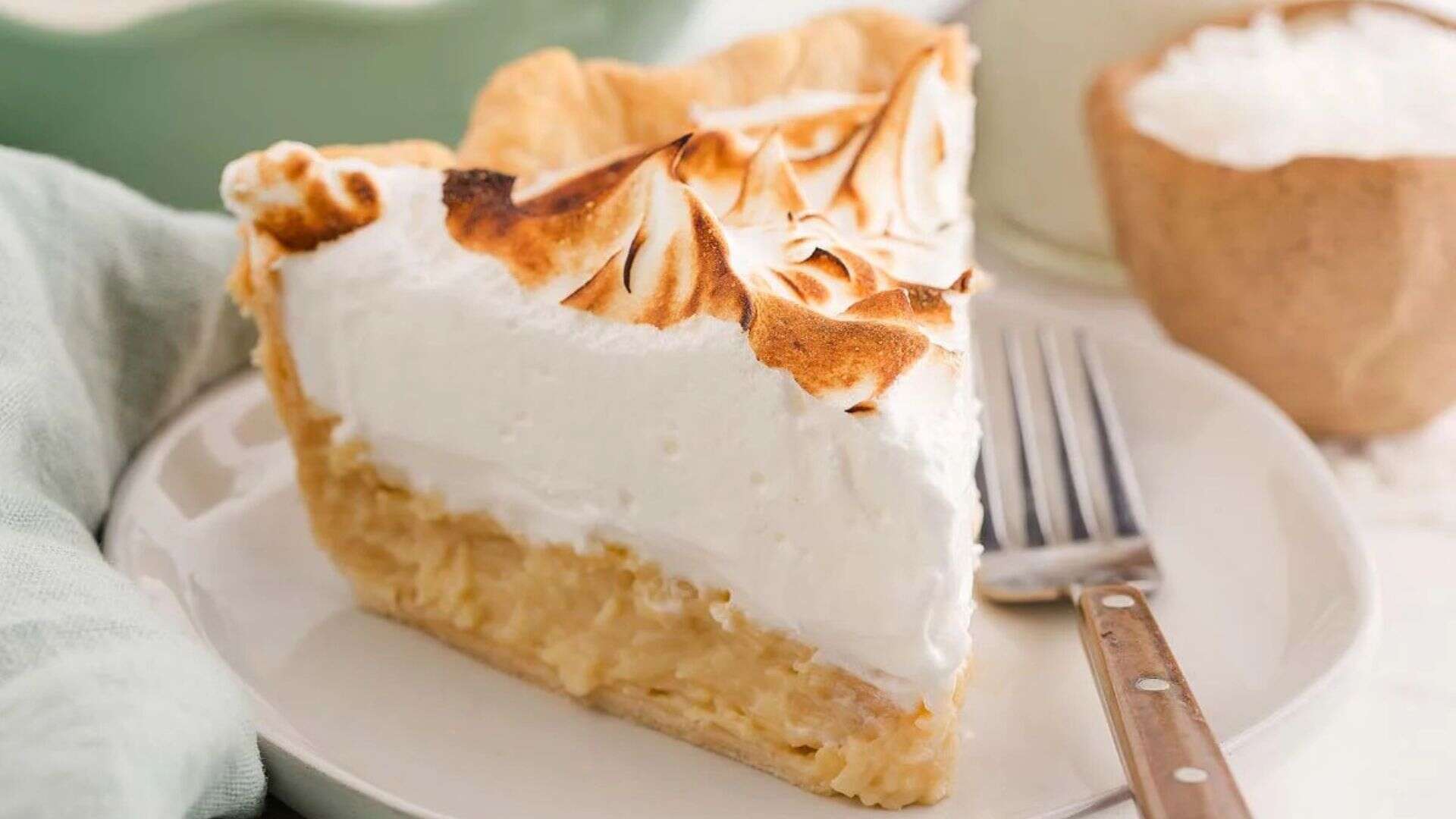 Coconut Meringue Pie.