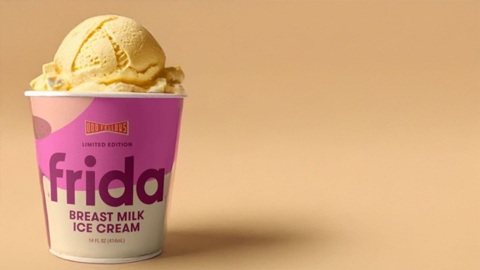Frida breast milk ice cream