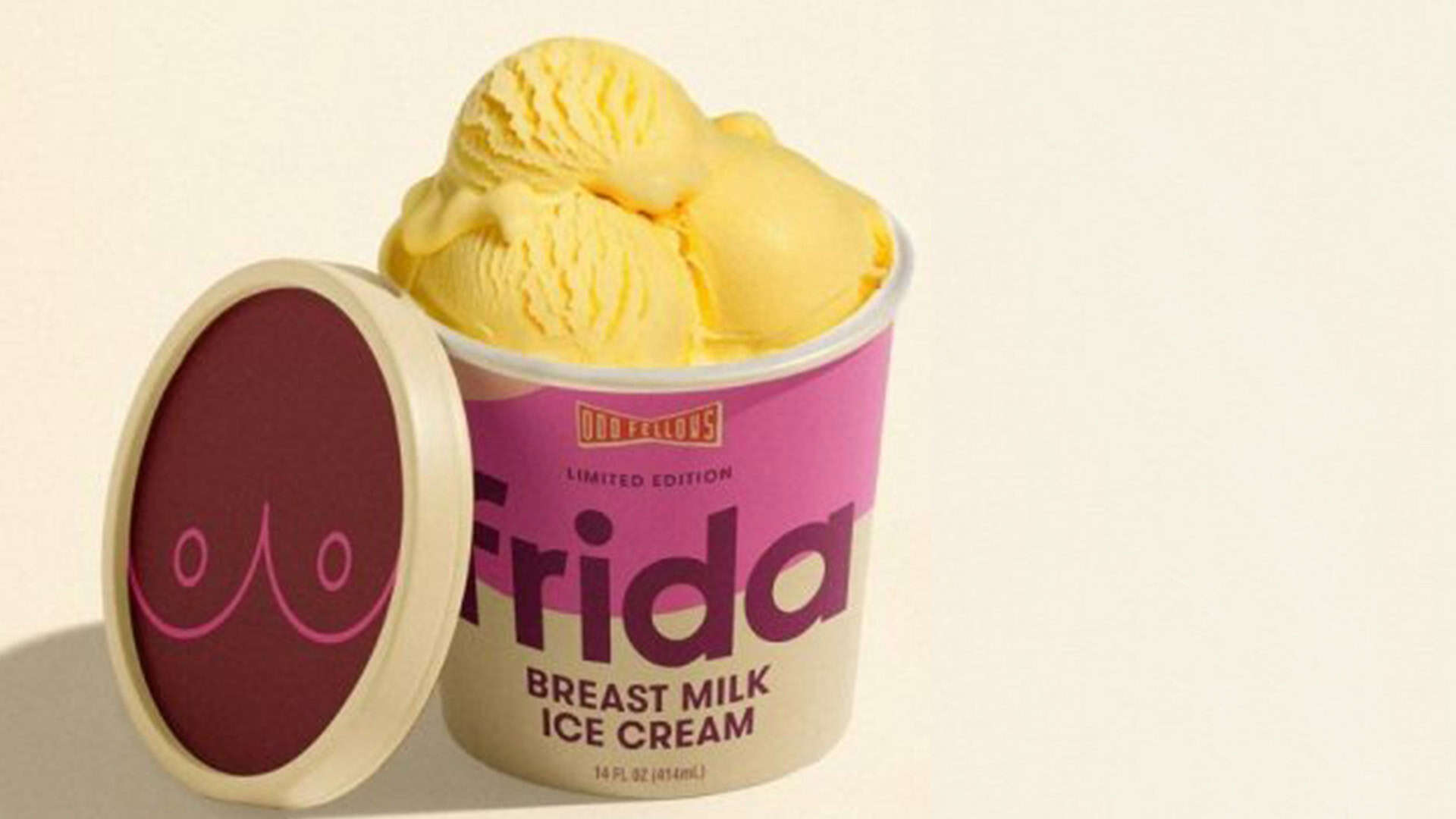 Frida breast milk ice cream