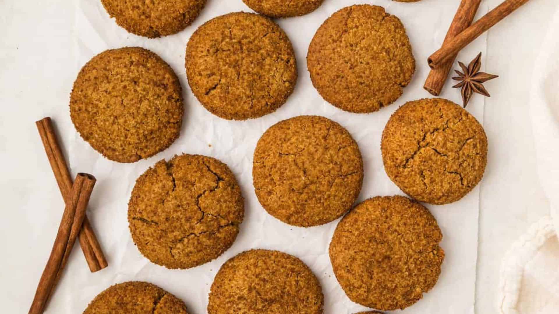 Gingersnap Cookies.