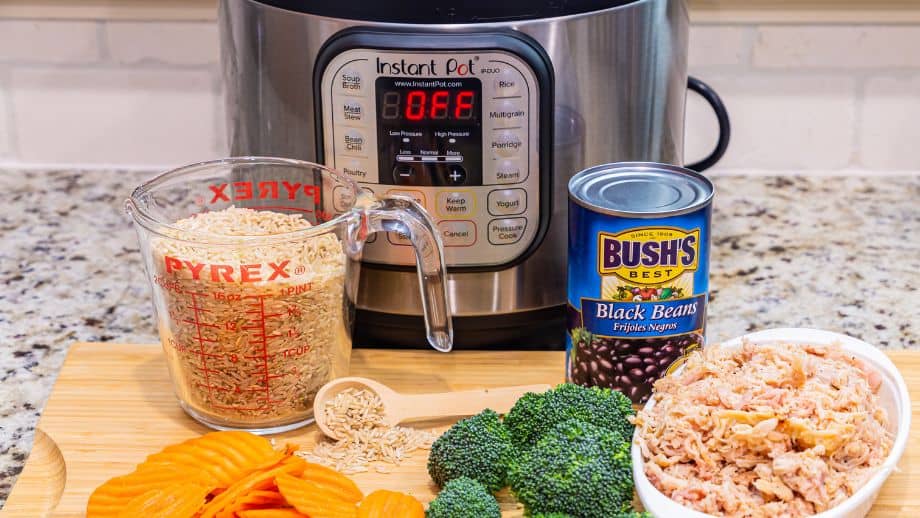 Instant pot dinner.