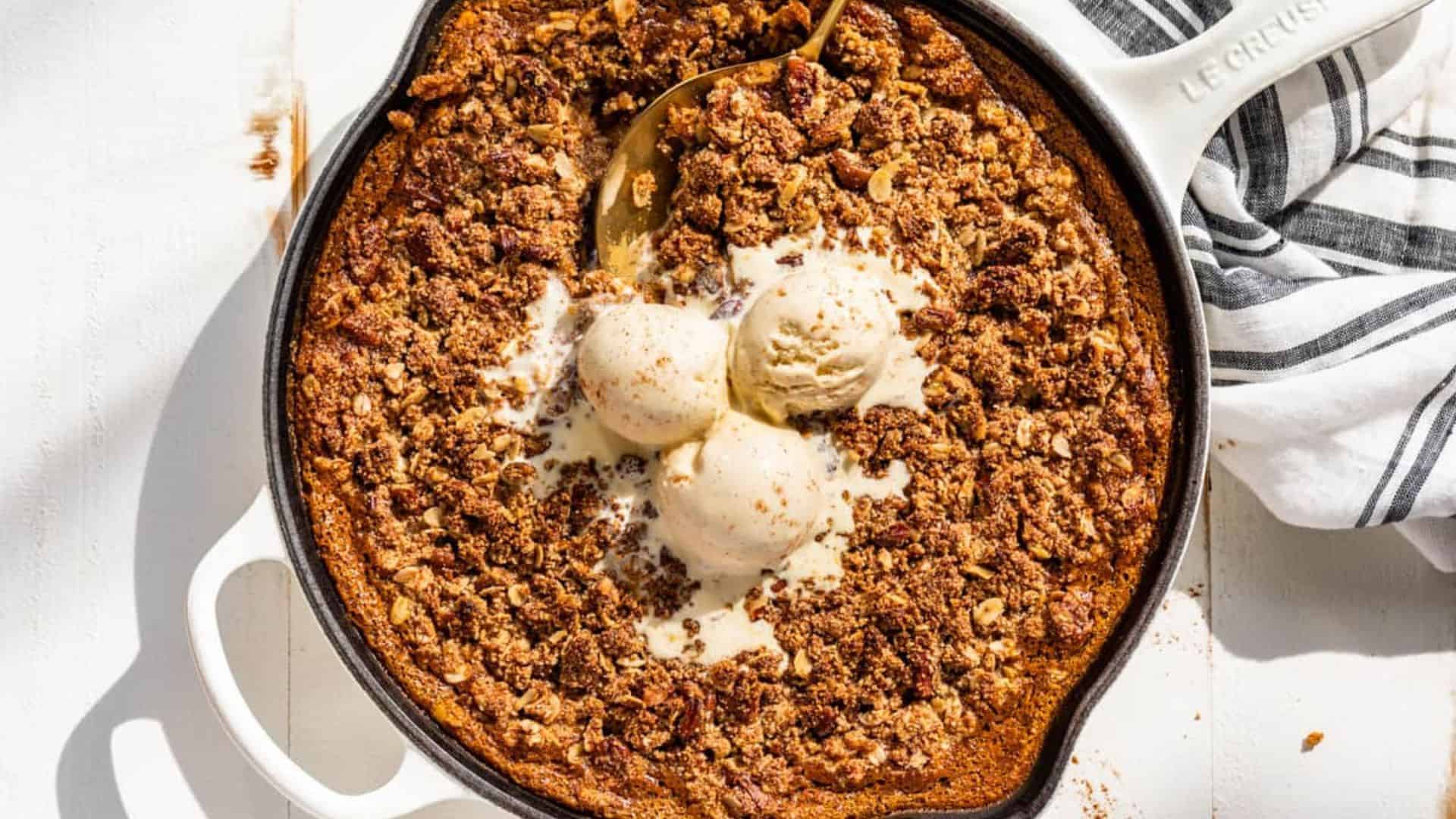 Pumpkin Crisp.