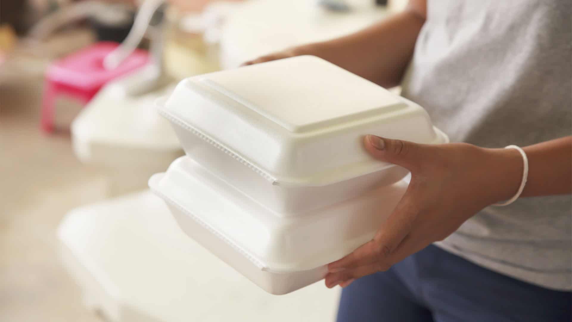 Styrofoam Containers.