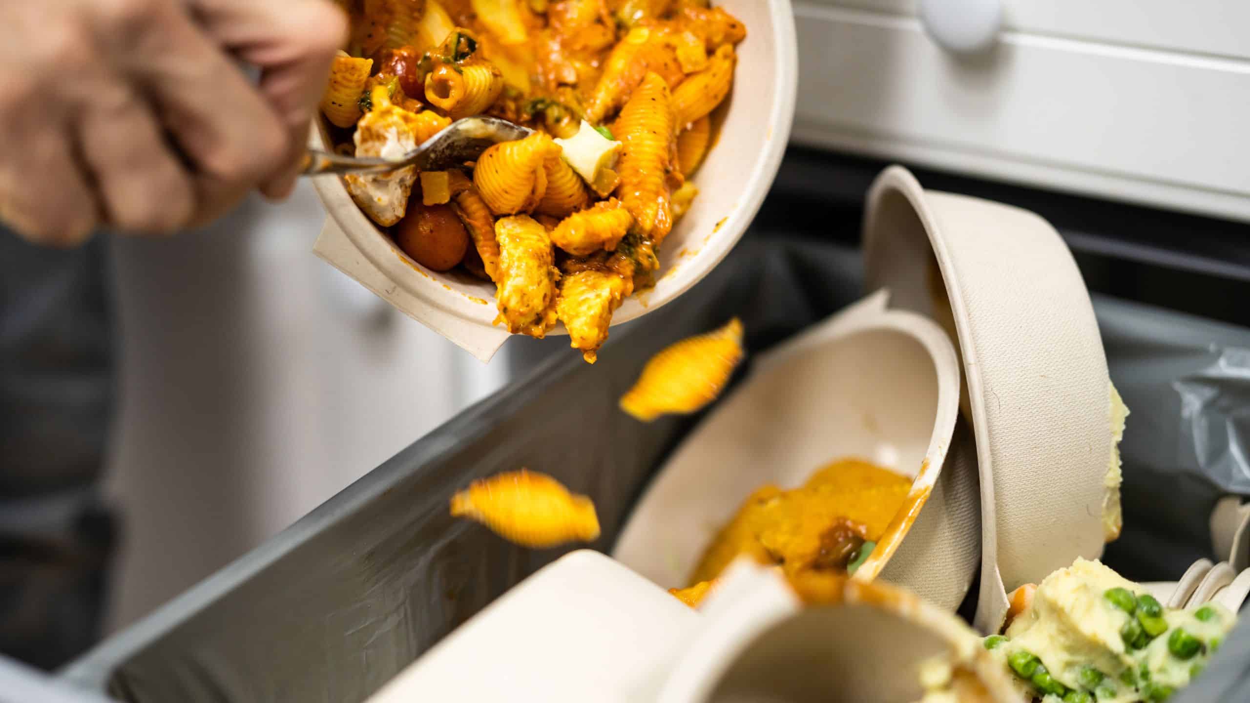 food leftover food waste.
