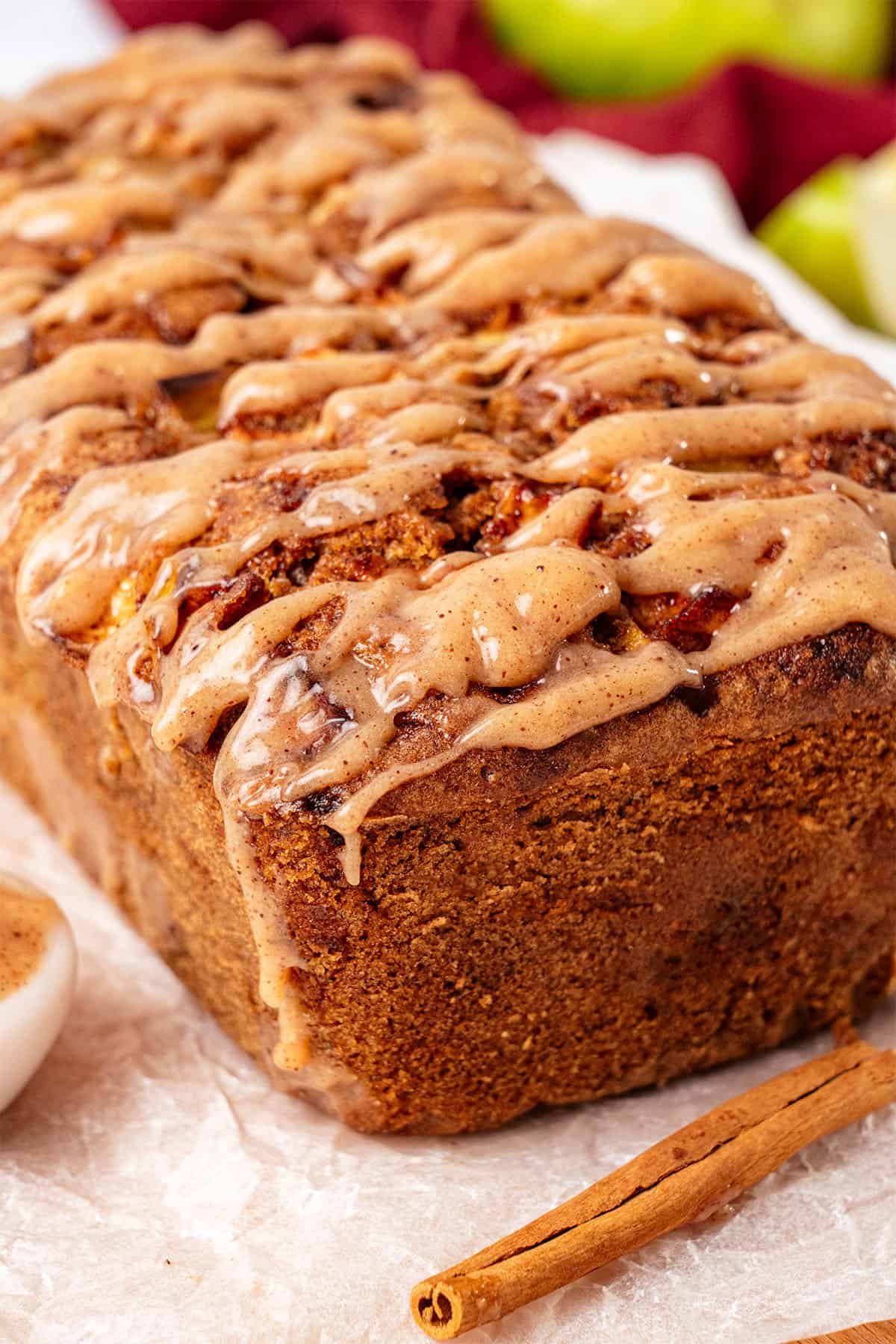 Cinnamon Apple Bread.