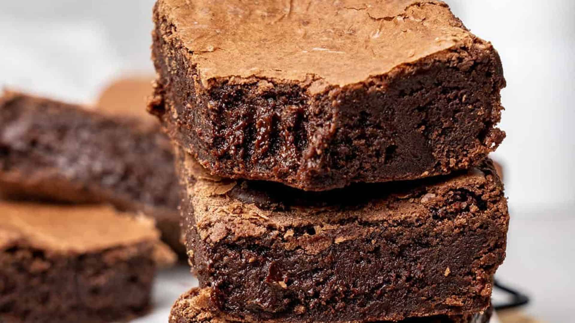 Dairy-free Brownies.