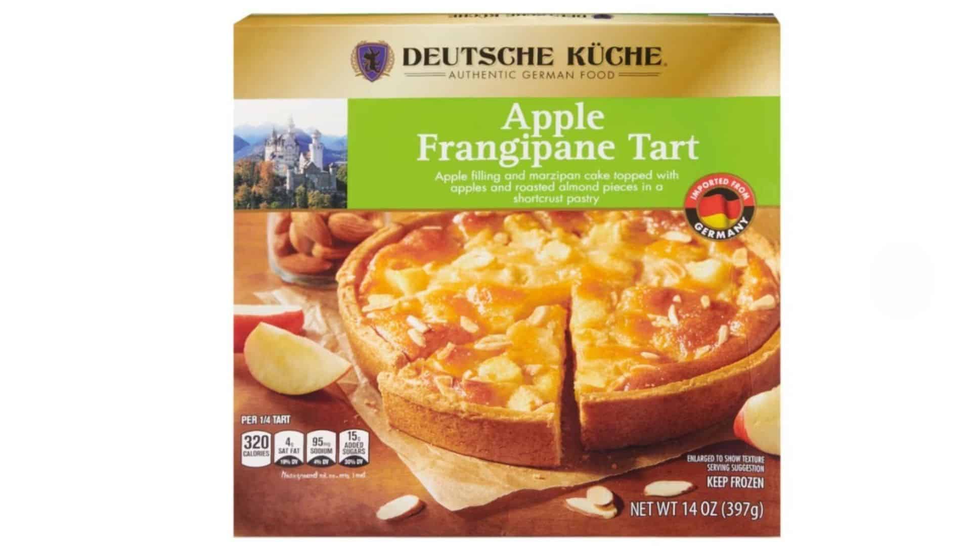 Deutsche Küche Apple Frangipane Tart