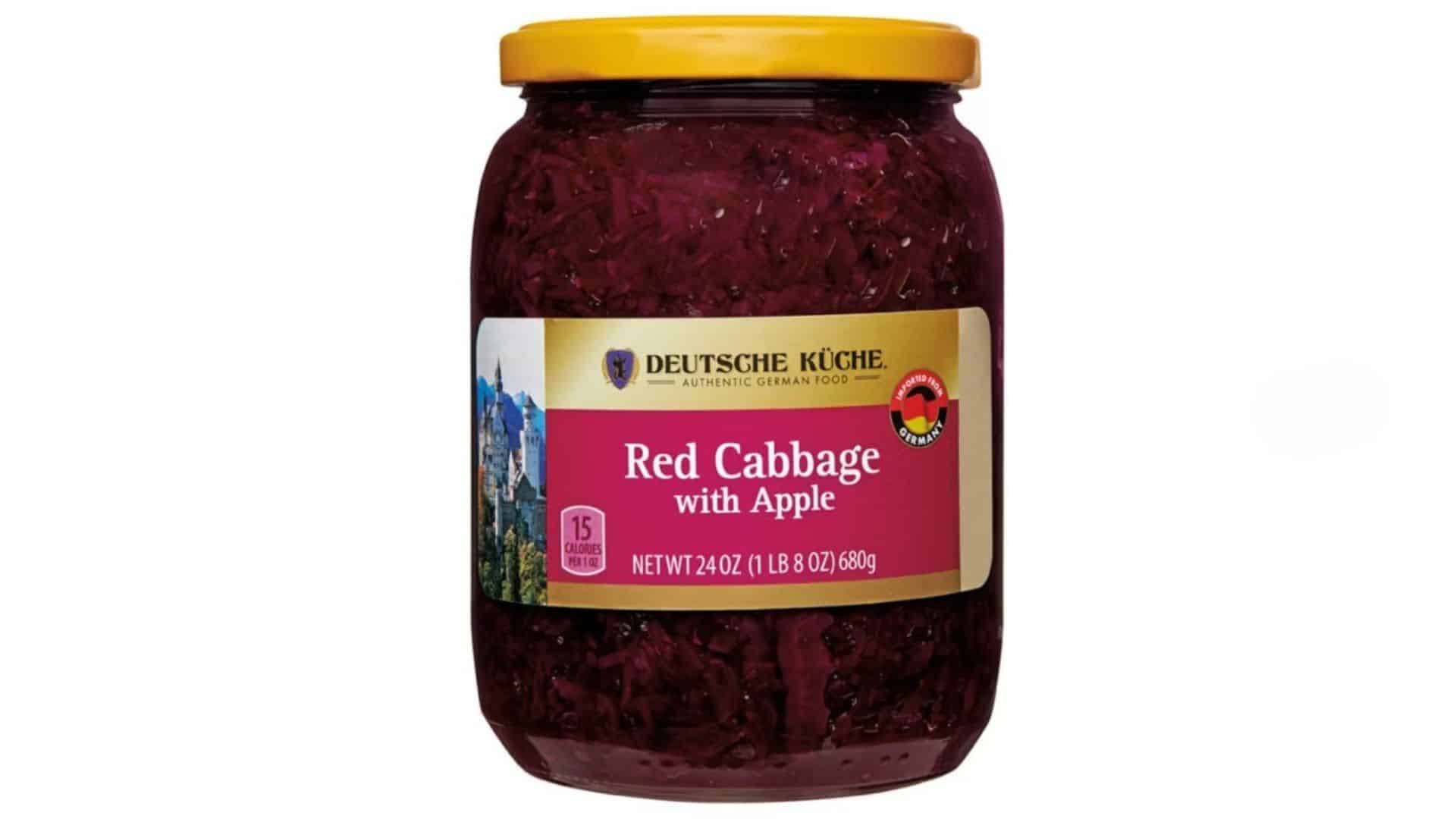 Deutsche Küche German Style Red Cabbage with Apples