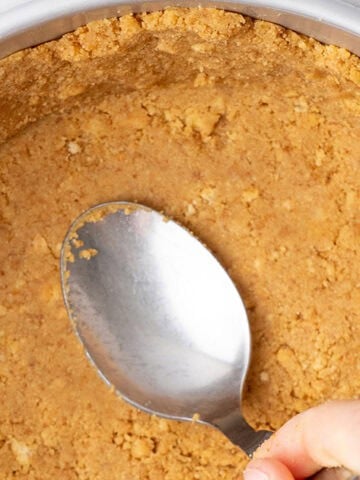 Graham Cracker Cheesecake Crust.