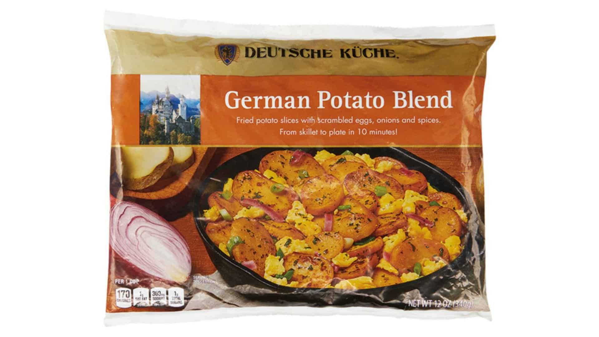 Küche Warm Potato Salad