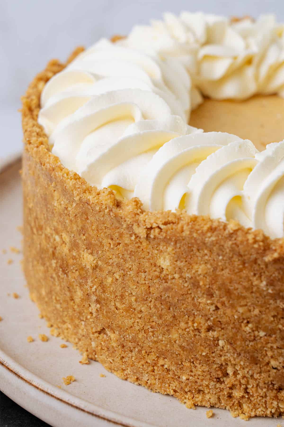 Pumpkin cheesecake