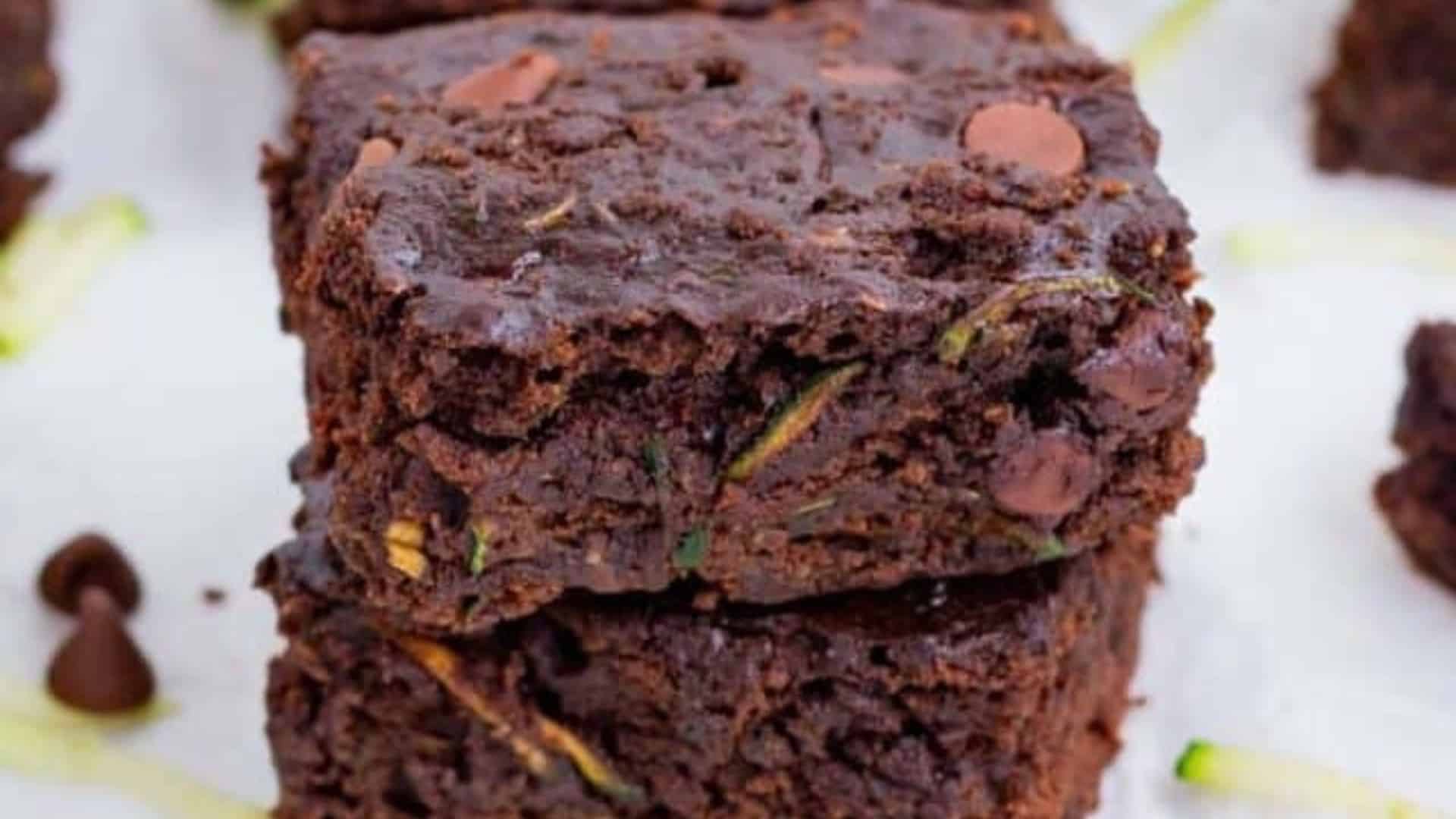 Zucchini Brownies.