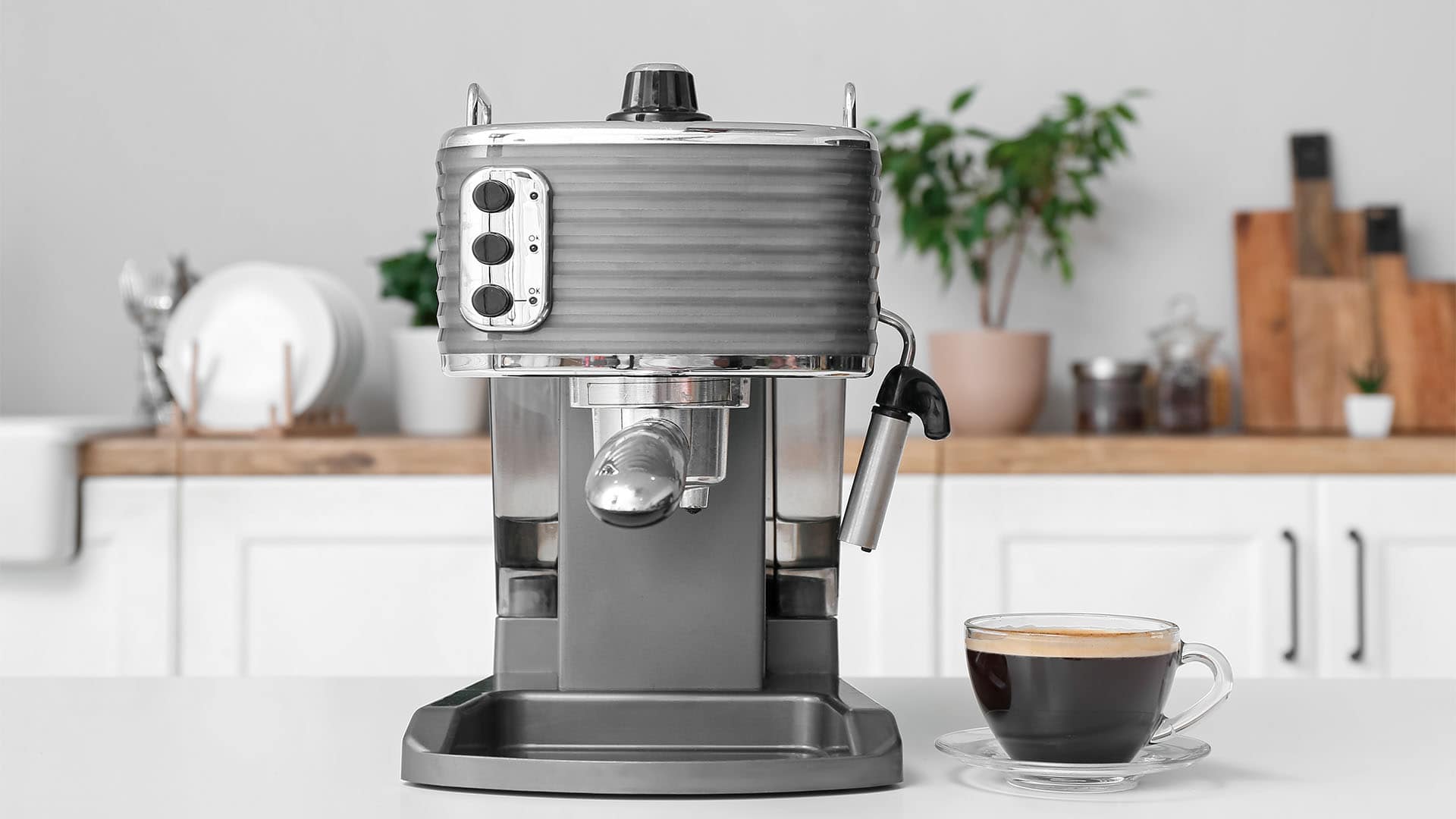 espresso machine.
