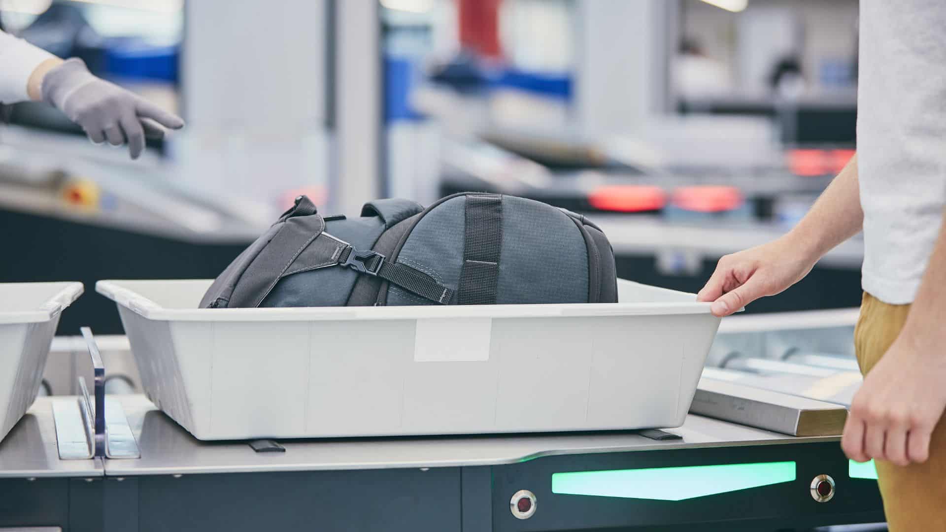 Airport security check