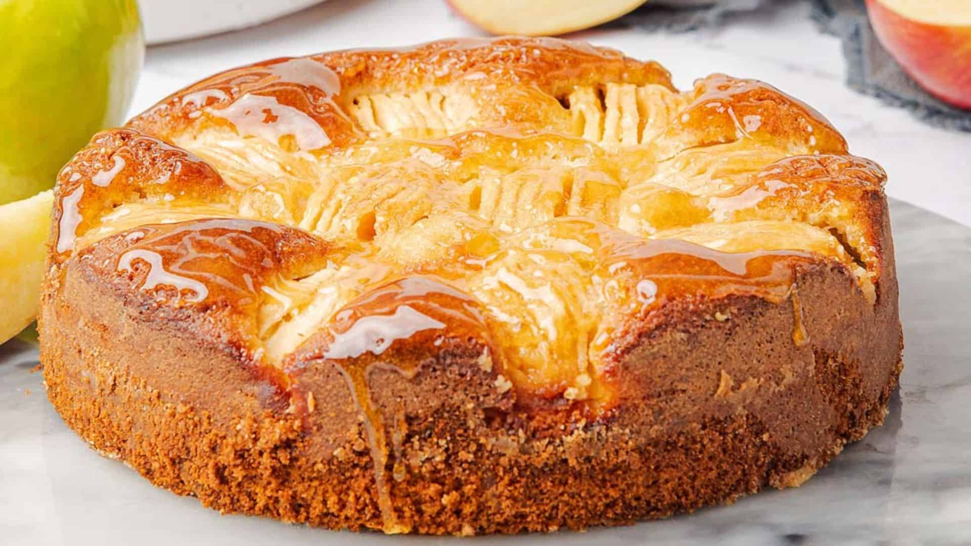 Apple Ginger Cake.