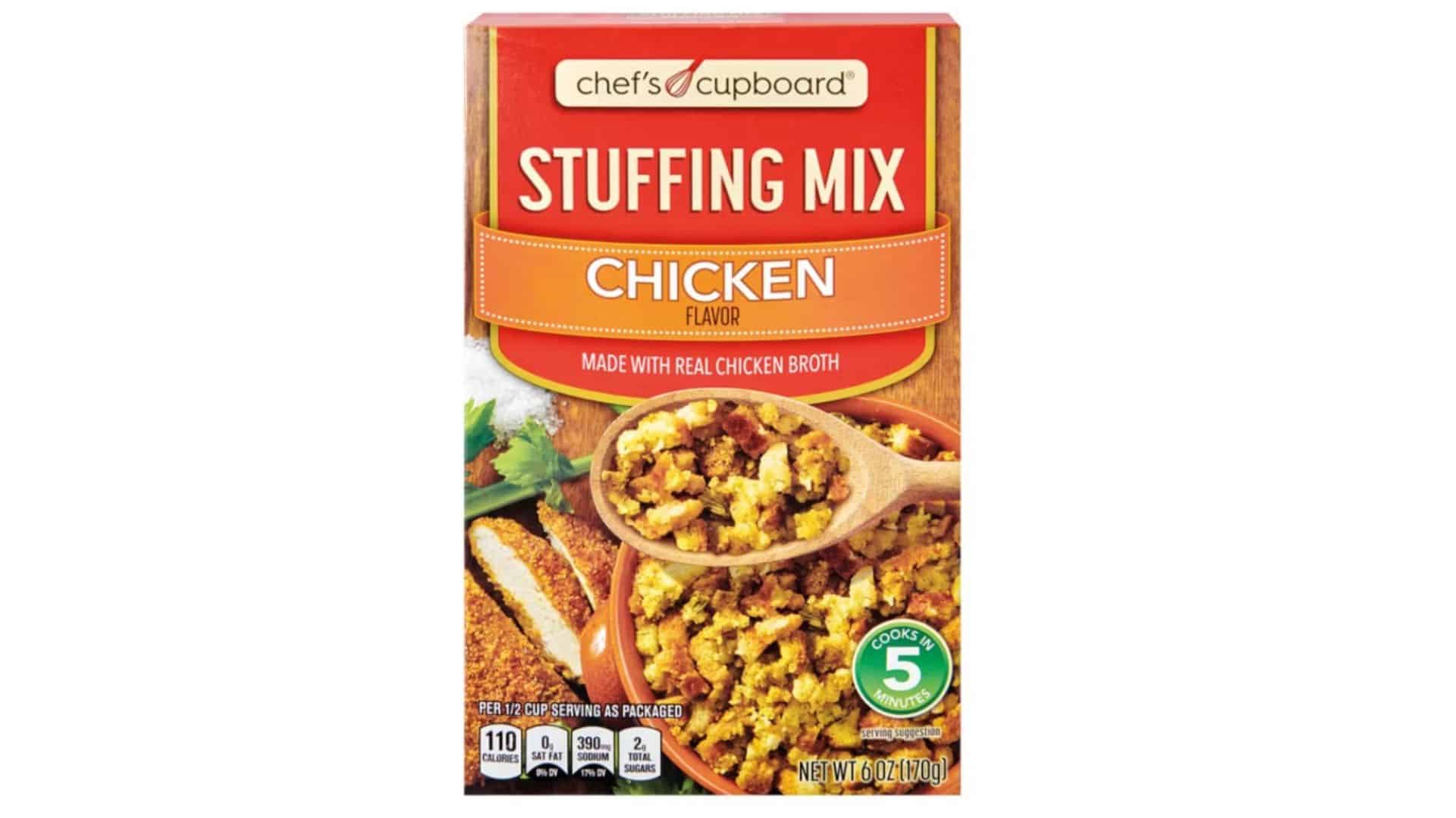 Chicken stuffing mix